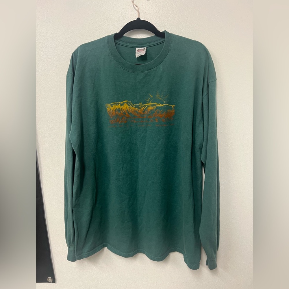 Vintage Nature Outdoors Moab Utah Long Sleeve Shirt